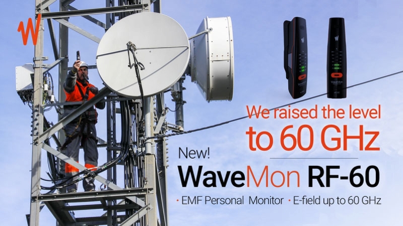 New WaveMon RF-60, ready for next-generation networks up to 60 GHz