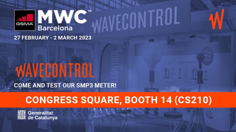 ¡Wavecontrol en el MWC Barcelona! Encuéntrenos en Congress Square, Stand 14 (CS210)