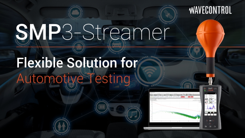 SMP3-Streamer: Una solución flexible para los ensayos de automoción