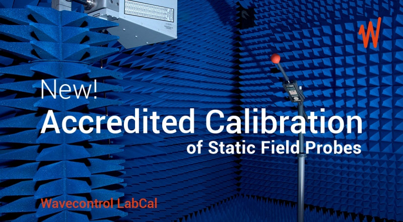 New! Accredited Calibration of Static Field Probes