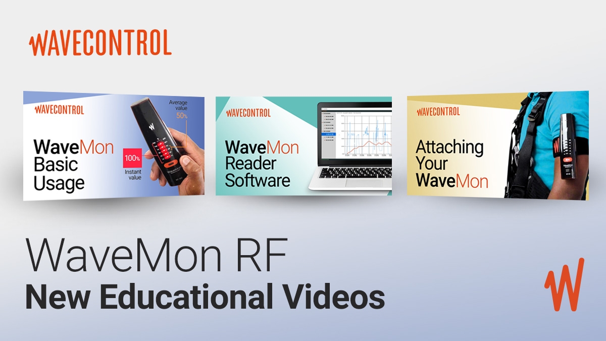 New educational videos about the WaveMon RF — Personal RF Monitor